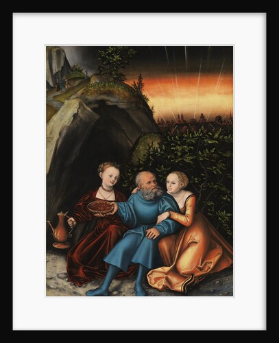 Lot and his Daughters by Lucas Cranach the Elder
