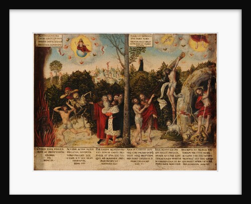 Law and Grace by Lucas Cranach the Younger