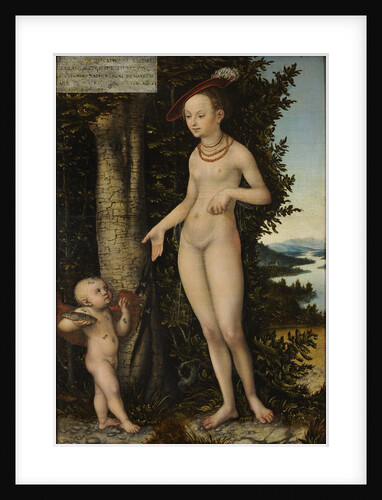 Venus with Cupid the Honey Thief by Lucas Cranach the Elder