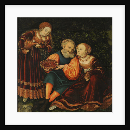 Lot and his Daughters by Lucas Cranach the Elder