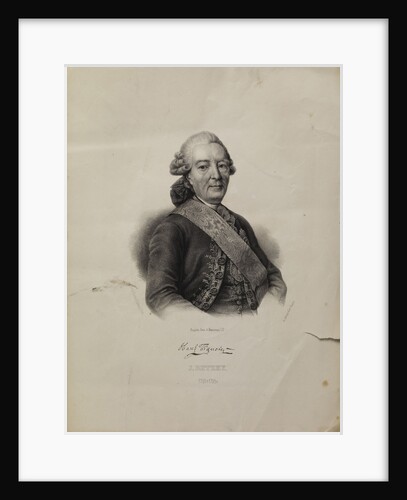 Portrait of Ivan Ivanovich Betskoi by Pyotr Fyodorovich Borel
