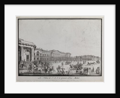 The Old Michael Palace in Saint Petersburg by Alexander Pluchart