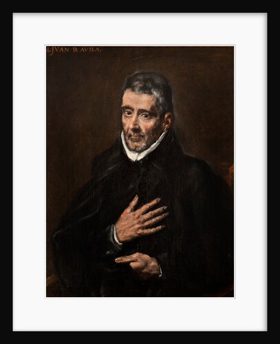 Portrait of Juan de Ávila by Dominico El Greco