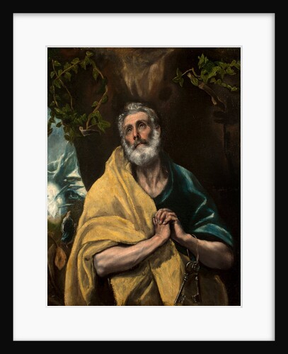 Saint Peter in Tears by Dominico El Greco