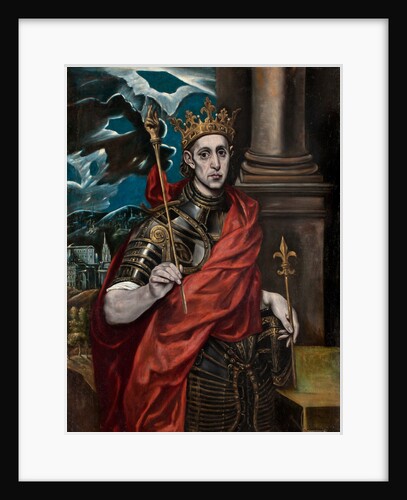 Saint Louis IX of France by El Greco