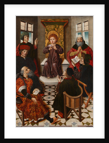 Christ among the Doctors by Diego de la Cruz