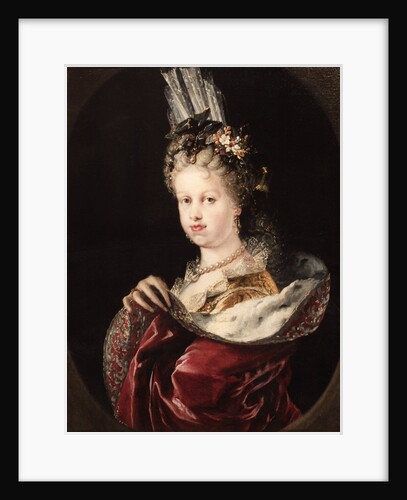 Portrait of Queen Maria Luisa of Savoy by Miguel Jacinto Meléndez