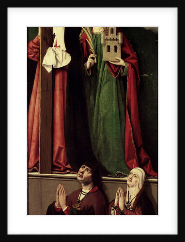 Catholic Monarchs with Saints Helena and Barbara by Master of Manzanillo