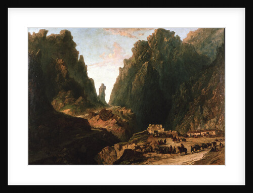 Lanscape with Smugglers by Eugenio Lucas Velázquez