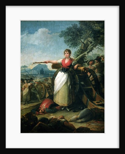 Agustina de Aragón by Juan Gálvez