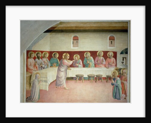 The Holy Communion and the Last Supper by Fra Giovanni da Fiesole Angelico