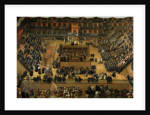 Auto-da-fé on Plaza Mayor by Francisco Rizi