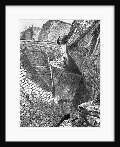 Heinrich Schliemanns excavation at Troy. by Anonymous