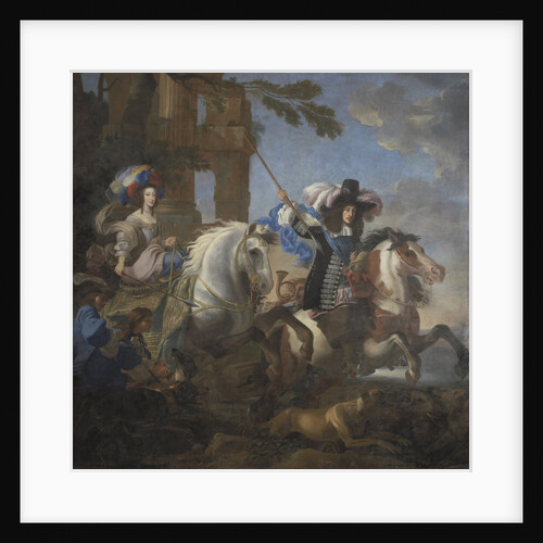 Ferdinand Maria, Elector of Bavaria and Henriette Adelaide of Savoy by Jan Miel