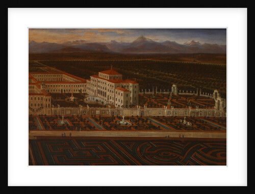 Palace and Gardens of Venaria Reale by Master of the Residenze Sabaude