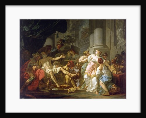 The death of Seneca by Jacques Louis David