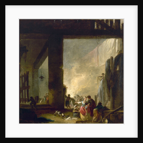The Laundry by Hubert Robert