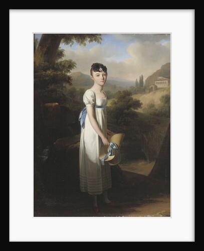 Portrait of Mademoiselle Athénaïs dAlbenas by Louis-Léopold Boilly
