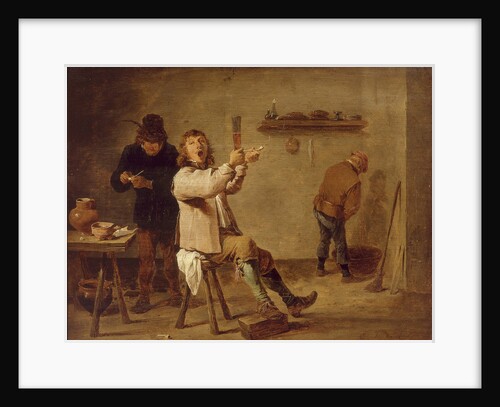 The smokers by David Teniers the Younger