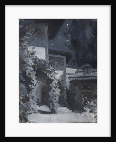 Bakhchisaray Palace. Illustration to the poem The Fountain of Bahçesaray by A. Pushkin by Konstantin Alexeyevich Korovin
