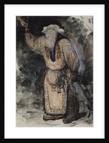 Costume design for the opera Ruslan and Lyudmila by M. Glinka by Valentin Alexandrovich Serov