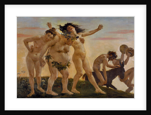 Homecoming Bacchantes by Lovis Corinth