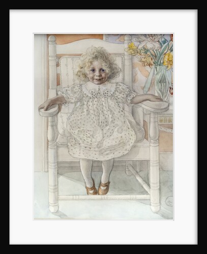 Portrait of Inga-Maria Thiel by Carl Larsson