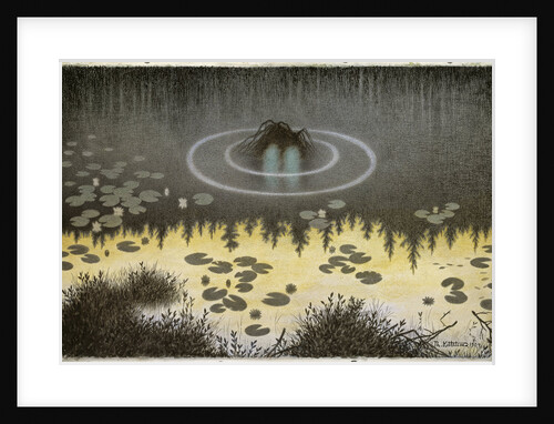 Nøkken by Theodor Kittelsen