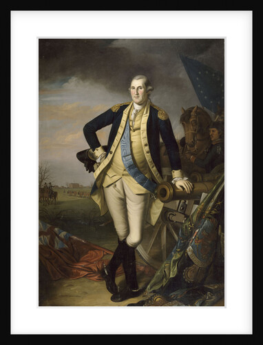 George Washington after the Battle of Princeton on January 3, 1777 by Charles Willson Peale