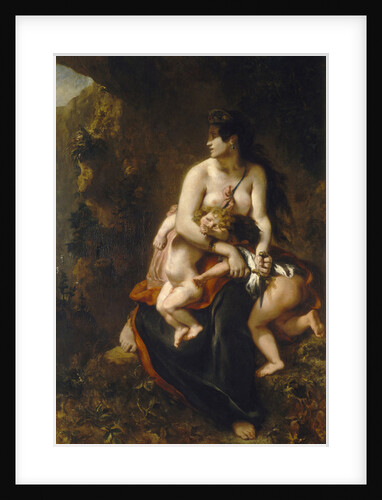 Medea (Médée furieuse) by Eugène Delacroix