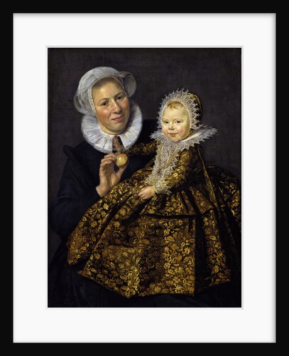 Catharina Hooft with her Nurse by Frans I Hals