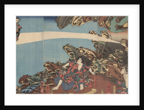 Gama Sennins Animus by Utagawa Kuniyoshi