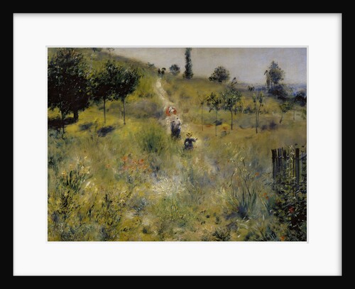 Path Leading through Tall Grass by Pierre Auguste Renoir