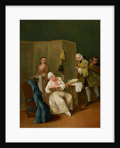 The Indiscreet Gentleman by Pietro Longhi