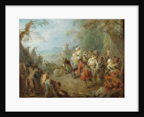 Encampment (Soldiers Halt) by Jean-Baptiste Pater