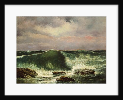 The Wave by Gustave Courbet