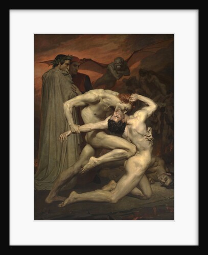 Dante and Virgil in Hell by William-Adolphe Bouguereau