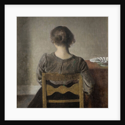 Rest by Vilhelm Hammershøi