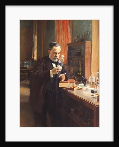Louis Pasteur by Albert Gustaf Aristides Edelfelt