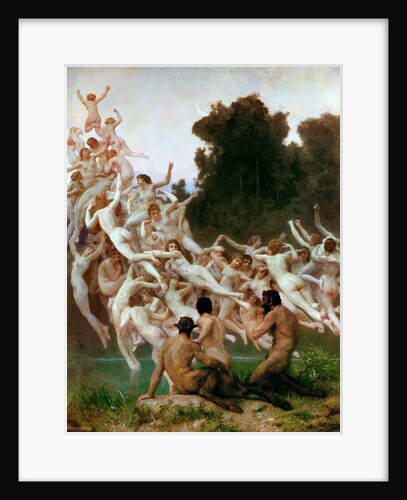 The Oreads (Les Oréades) by William-Adolphe Bouguereau