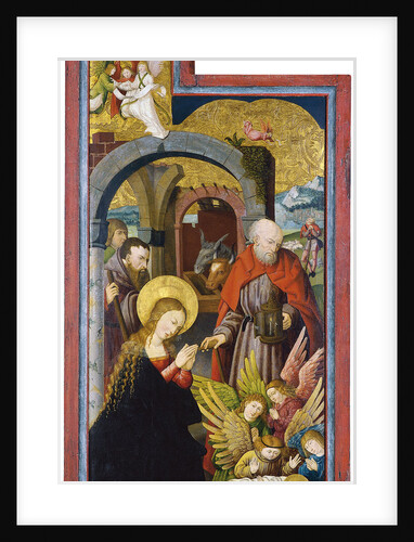 The Adoration of the Shepherds by Swabian master