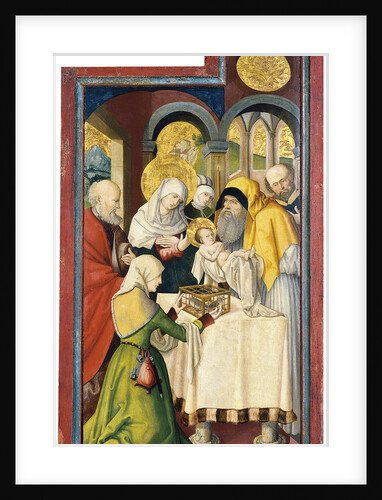 The Presentation in the Temple by Swabian master