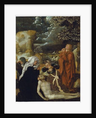 The Lamentation over Christ by Ulrich Apt the Elder