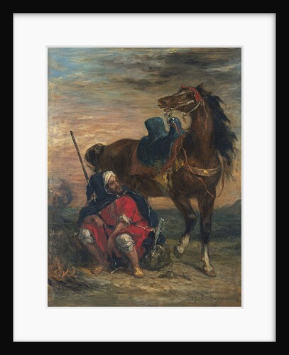 Arab Rider by Eugène Delacroix