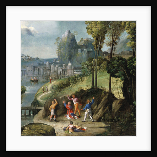 The Stoning of Saint Stephen by Battista Dossi