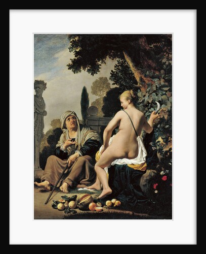 Vertumnus and Pomona by Caesar Boëtius van Everdingen