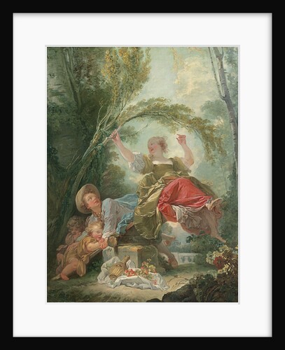 The Seesaw by Jean Honoré Fragonard