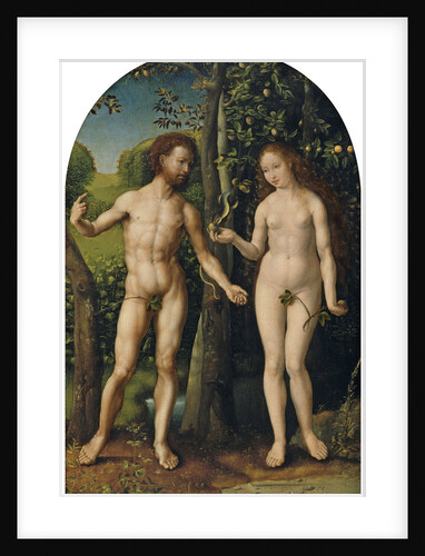 Adam and Eve by Jan Gossaert