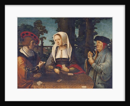 The Card Players by Lucas Leyden van