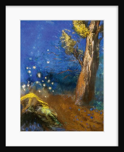 The Death of Buddha (La Mort de Bouddha) by Odilon Redon